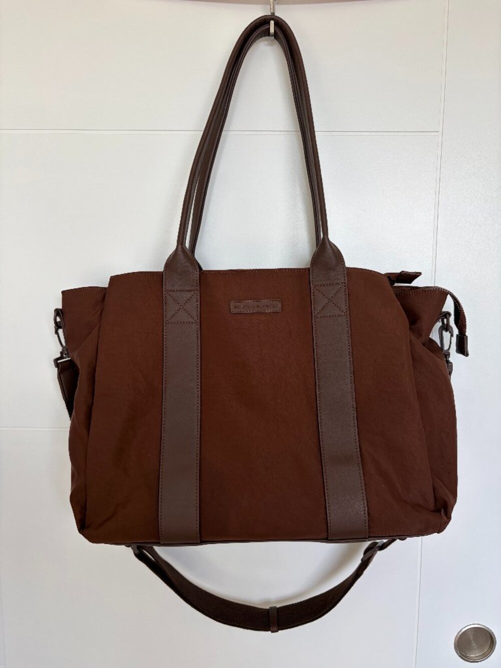 Poppy & Peonies Daily Tote in Espresso